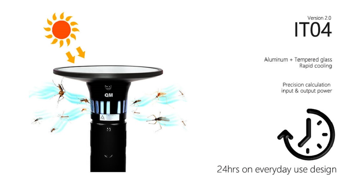 IT04 Solar Insect Trap English diagram J
