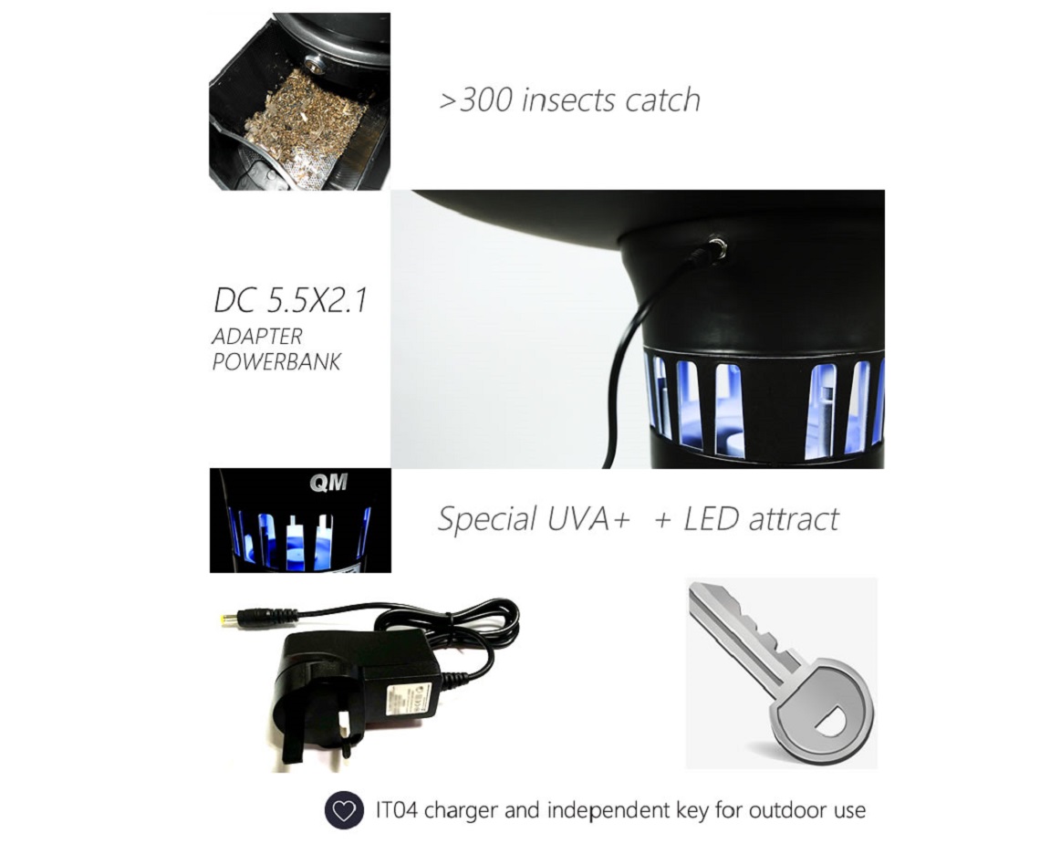 IT04 Solar Insect Trap English diagram N