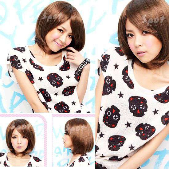 甜心加长版<em>短发型</em>→短款假发→<em>潮流</em>假发 / 美发